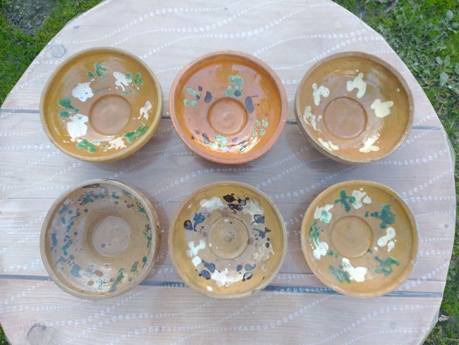 Set 21 castroane din ceramică