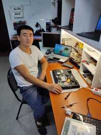 Бауыржан, ремонт ноутбуков компьютеров. Опыт работы 10 лет.