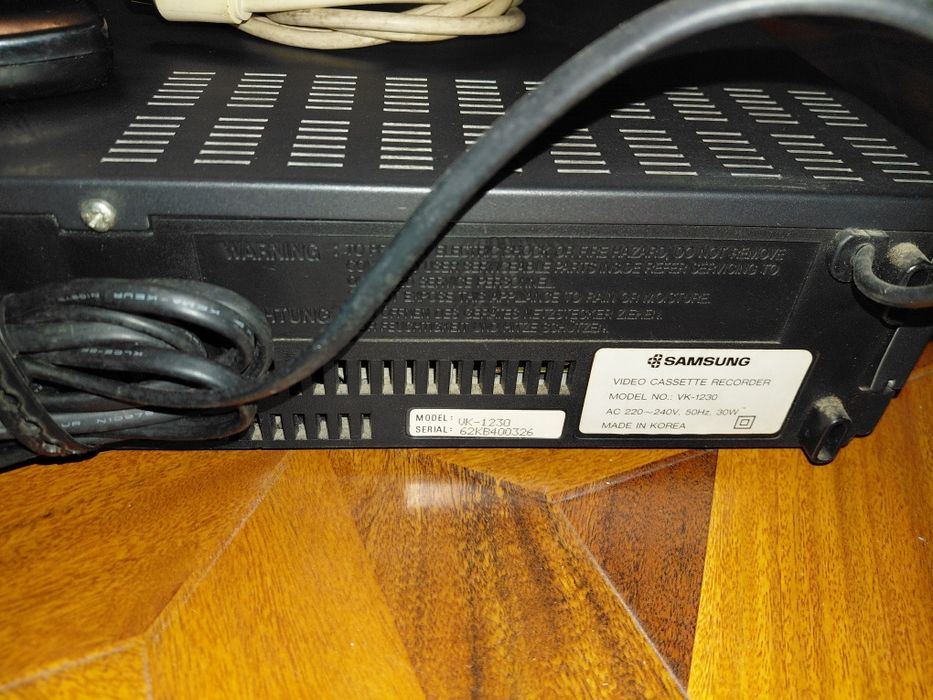 Video Recorder (VCR) clasic Samsung VK-1230