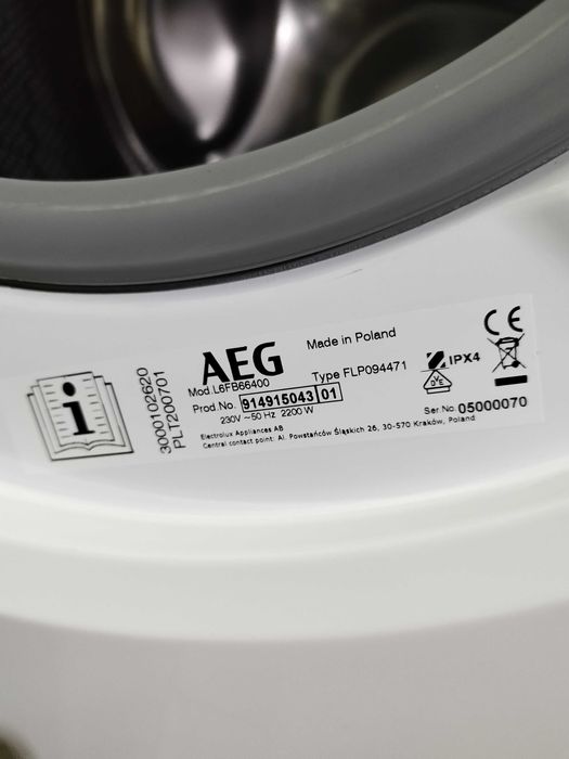 Пералня AEG Serie 6000