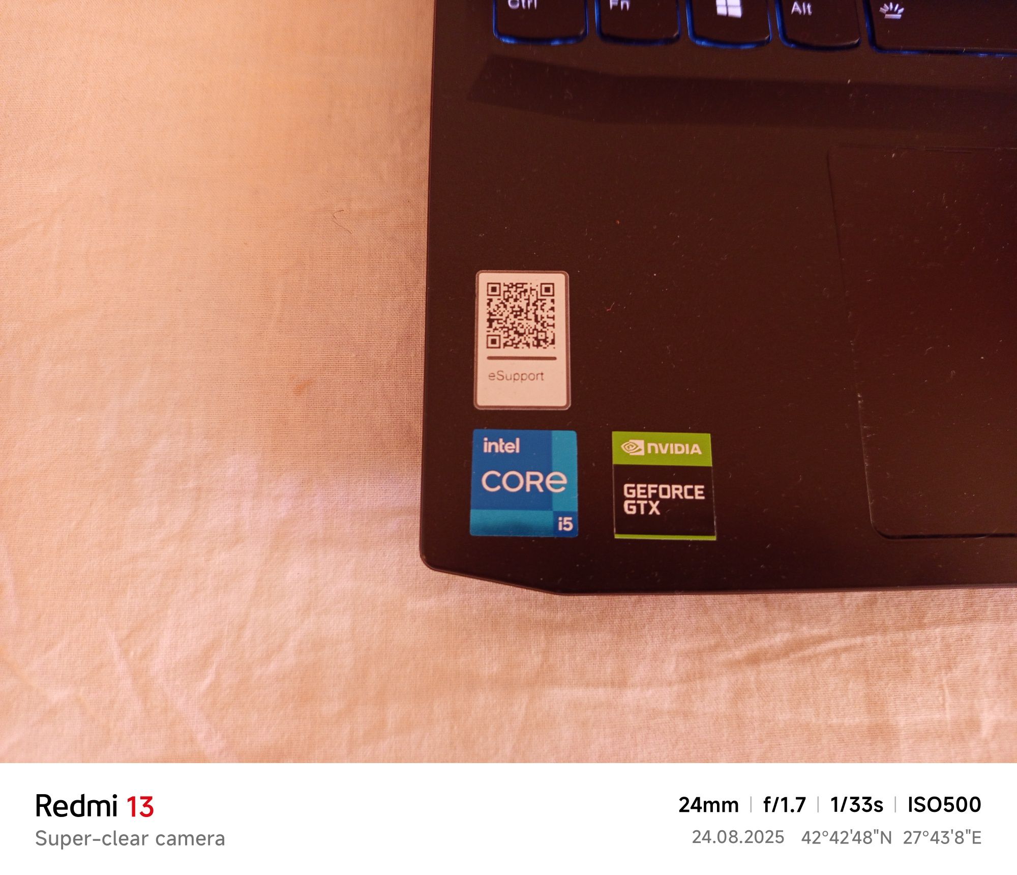Idea Pad 3 Gaming страшно запазен