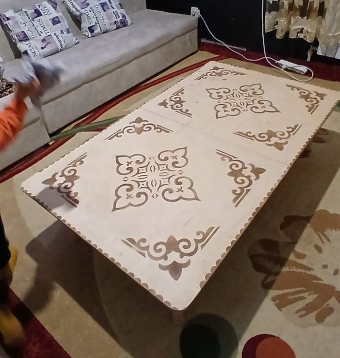 Стол раскладной напольный 1×500см