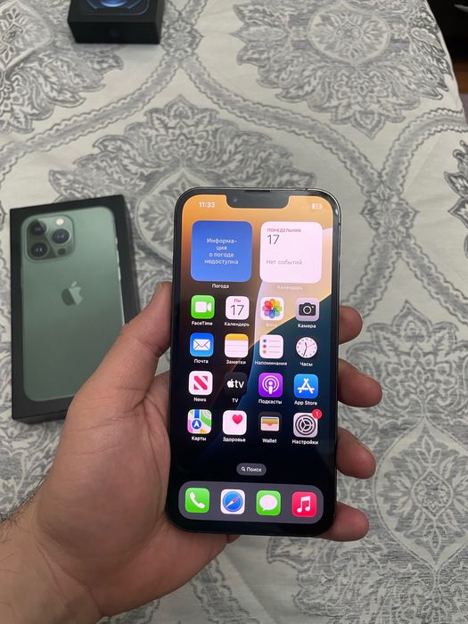 Iphone 13pro 100% 128gb