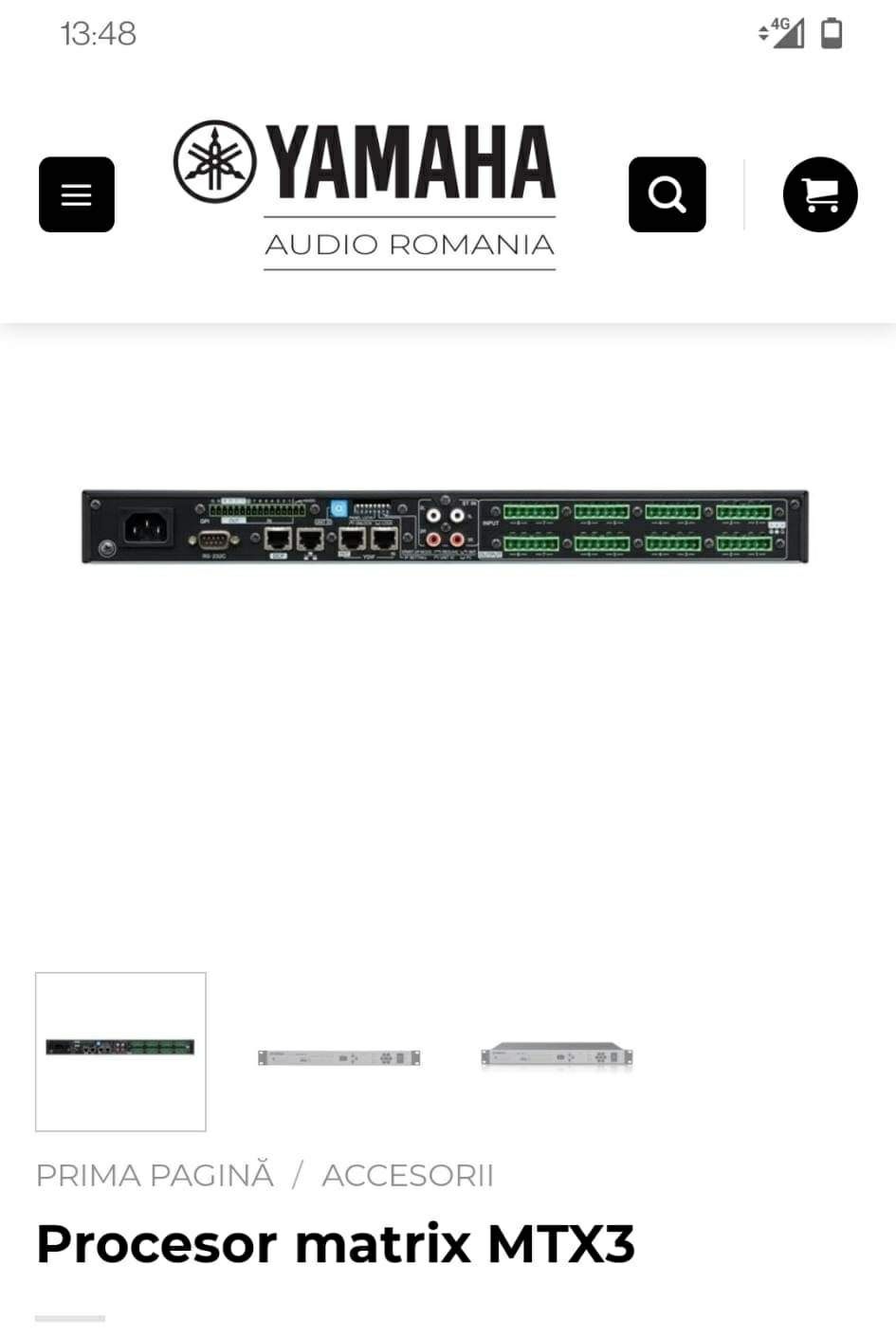 2 buc.Procesor Matrix MTX3,2buc stații și 1 buc.microfon