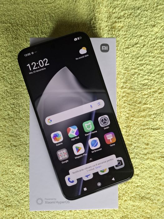 Vând/Schimb Xiaomi 15T 5g Garanție Emag Ca Nou Dual Sim Fulbox Liber