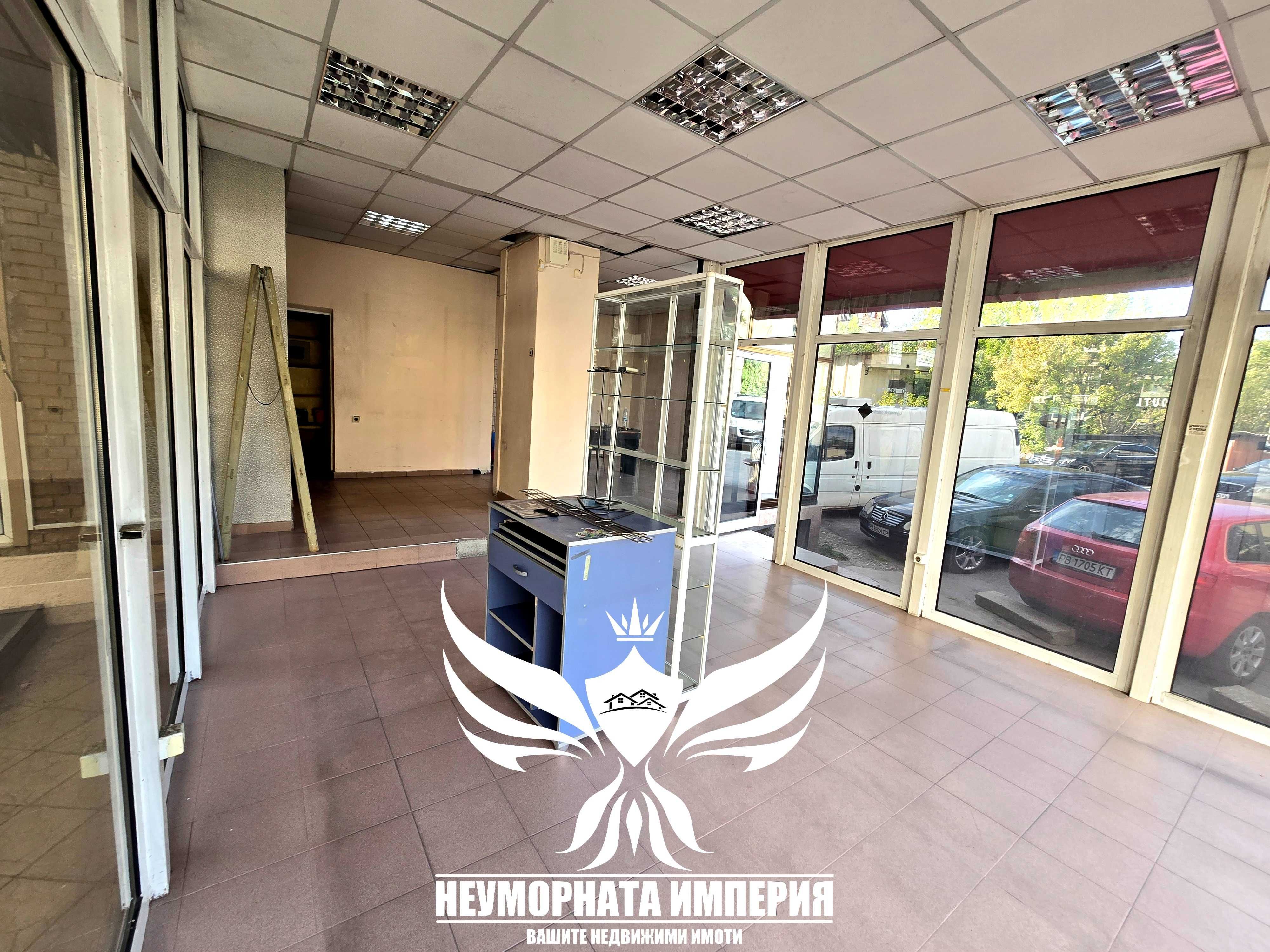 Под наем 49кв търговско помещение/склад/магазин гр.Асеновград център