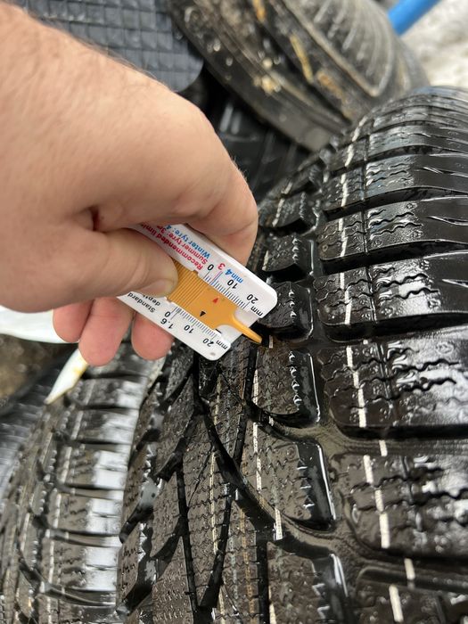 Джанти със ЗИМНИ гуми235/65/17 за Audi Q5 .ЧИСТО НОВИ !!