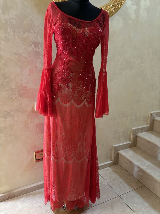 Rochie material baroco