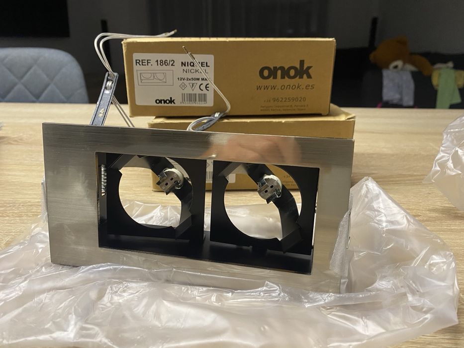 Spot incastrabil Onok 186/2 Nickel G5.3