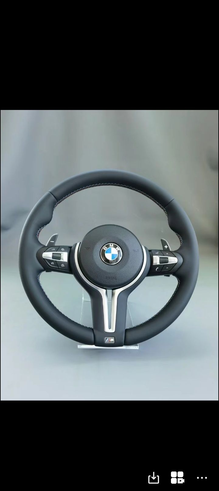 Volan nou  BMW M cu padele