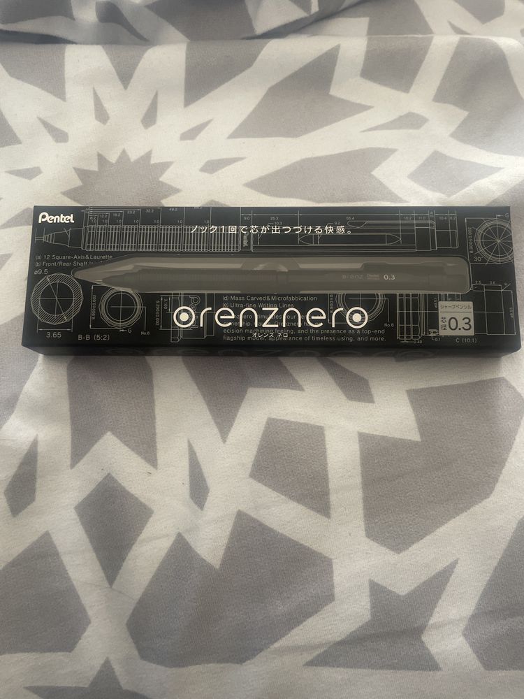Creion Mecanic Pentel Orenz Nero 0.3mm