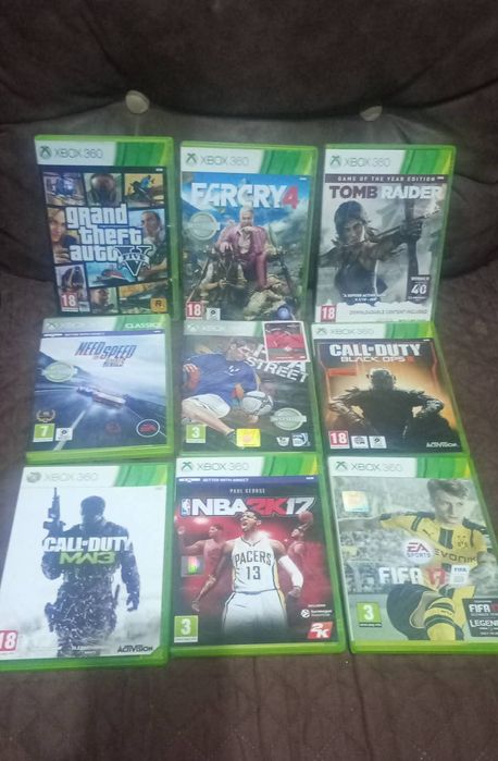 De vânzare Xbox 360 plus  22 de jocuri preț 500 lei