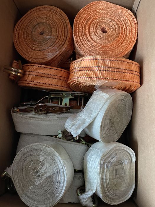 Ремни стяжные. Новые и б/у.