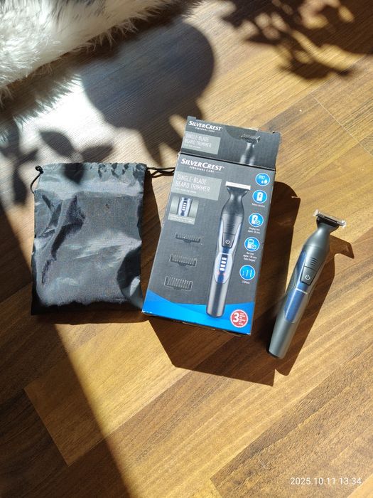 Aparat de tuns barba si par corp, nou,nefolosit, tine 2 ore bateria