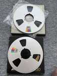 Doua role metalice pt magnetofon AMPEX Grand Master 456