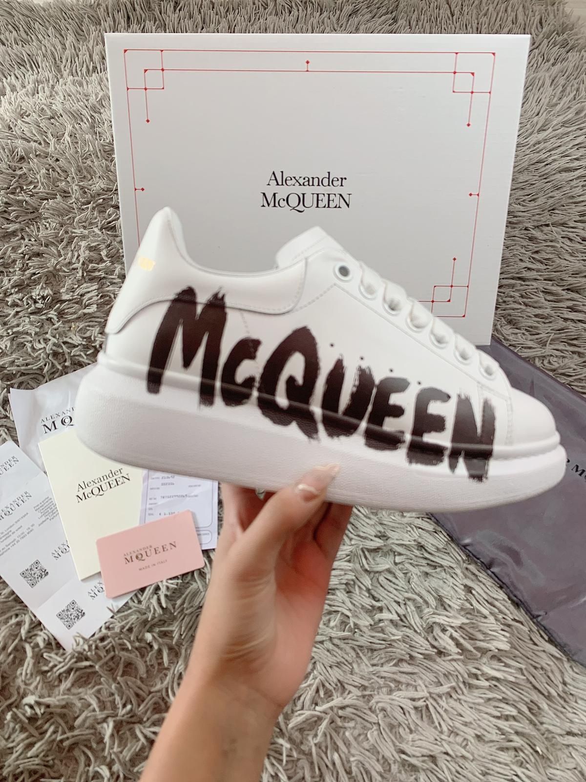 Adidași Alexander McQueen Premiul Quality piele naturala 100%