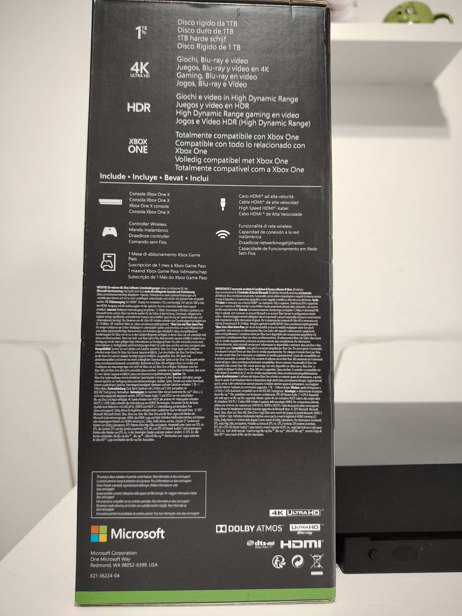 Consolă xbox one x 1tb
