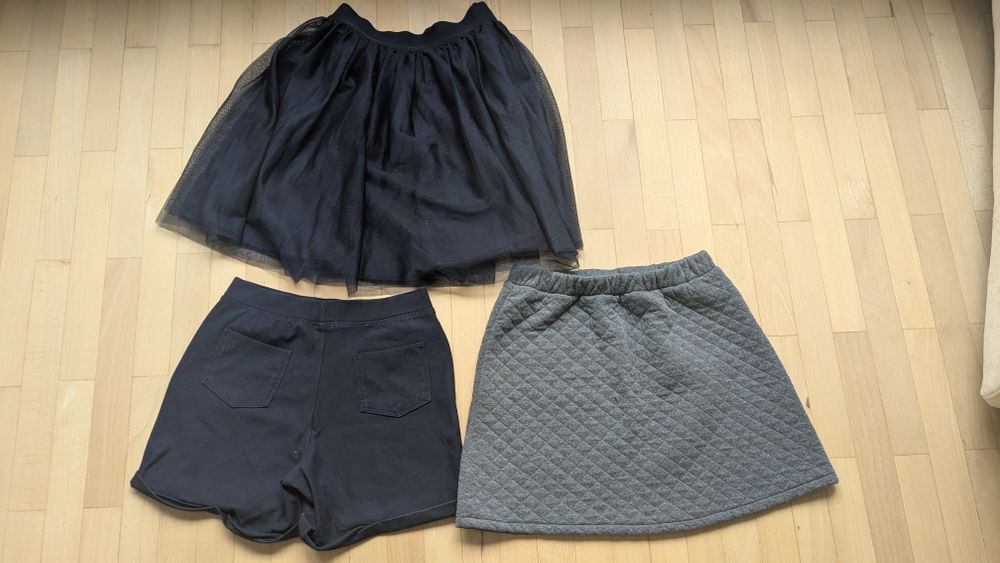 Детски дрехи- поли, панталон, жилетка, блуза, рокля,, 9-12г.