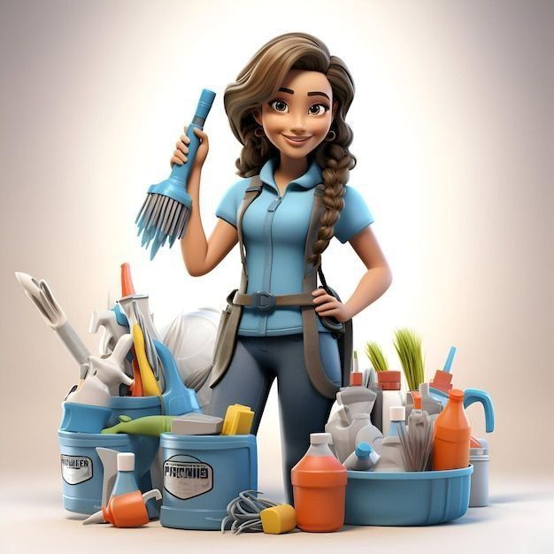 Услуги клининга.