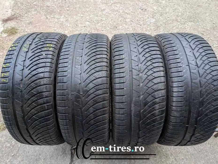 SET 4 Anvelope Iarna 225/55 R17 MICHELIN Pilot Alpin PA4 ZP 97H - Runf