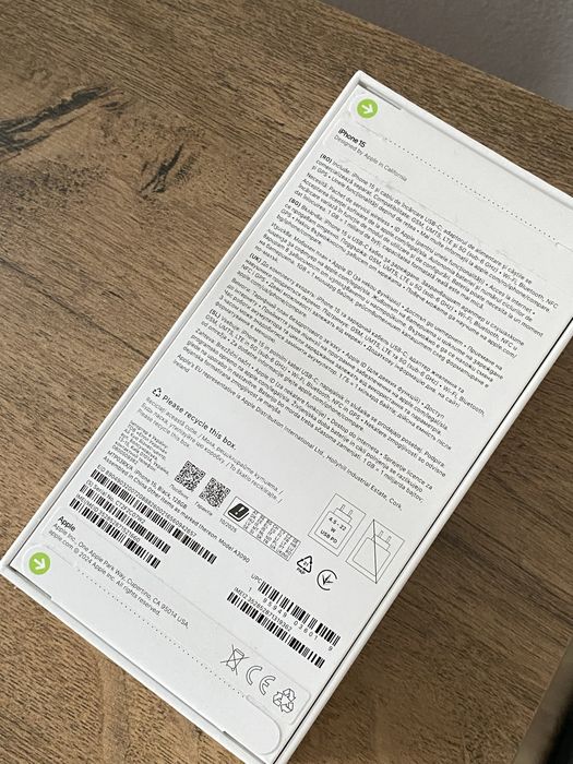 Iphone 15 128 gb negru sigilat