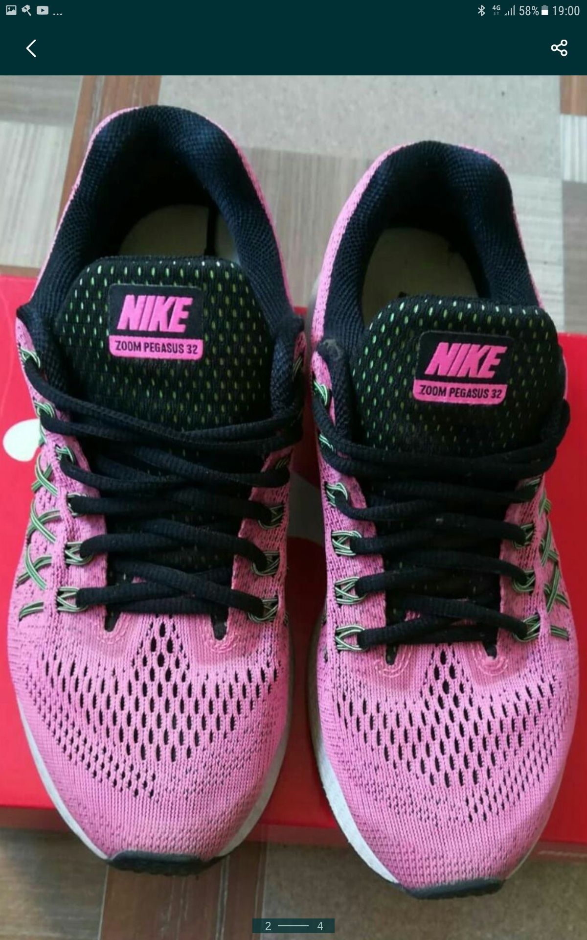 Adidasi Nike Zoom Pegasus 32 Pink