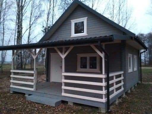 Vand case din panouri sandwich