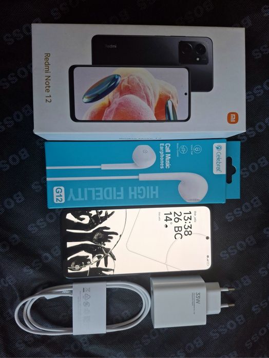 Redmi Note 12 8/128 garantiyasi 1 yil