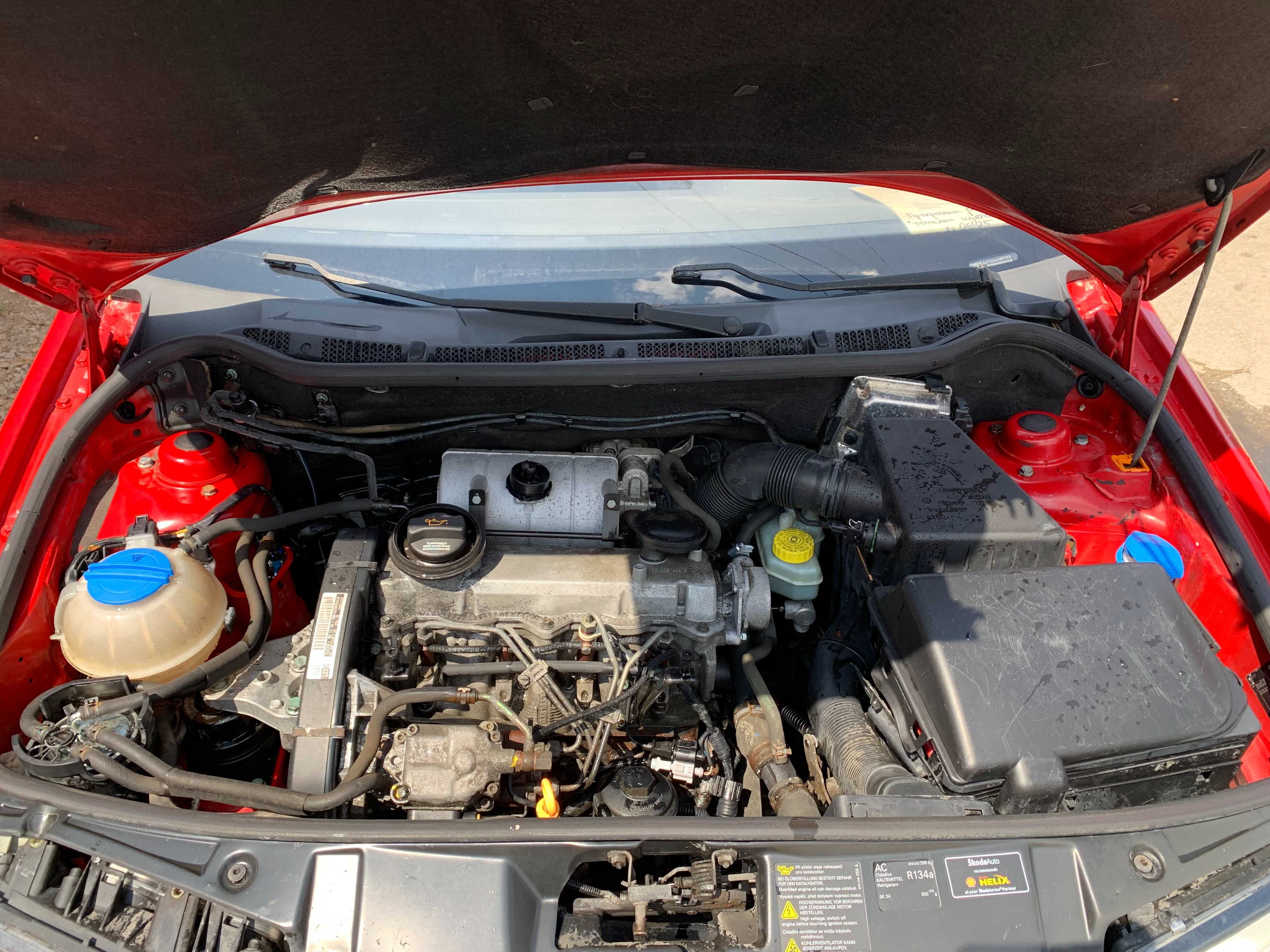 Шкода Фабия I на части Skoda Fabia (6Y) 1.9 SDI 64к.с. (99-05)г.