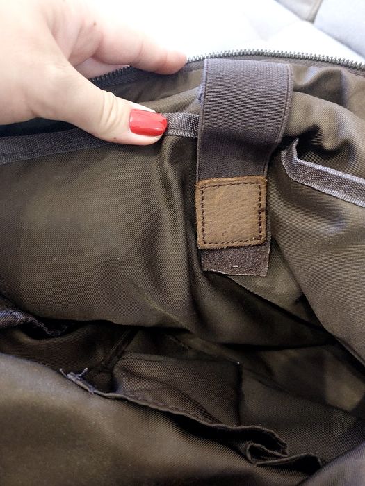 Раница,от кожа и плат