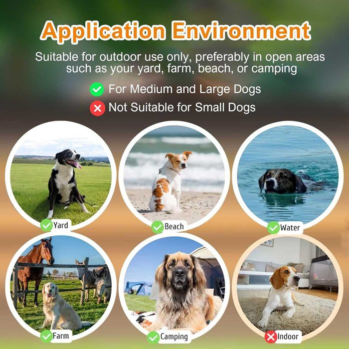 Безжична GPS електронна ограда за куче UCATQ до 900м IPX7