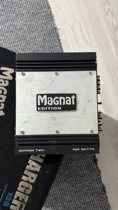 Subwoofer 1200w Magnat Pro Charger + statie 500w
