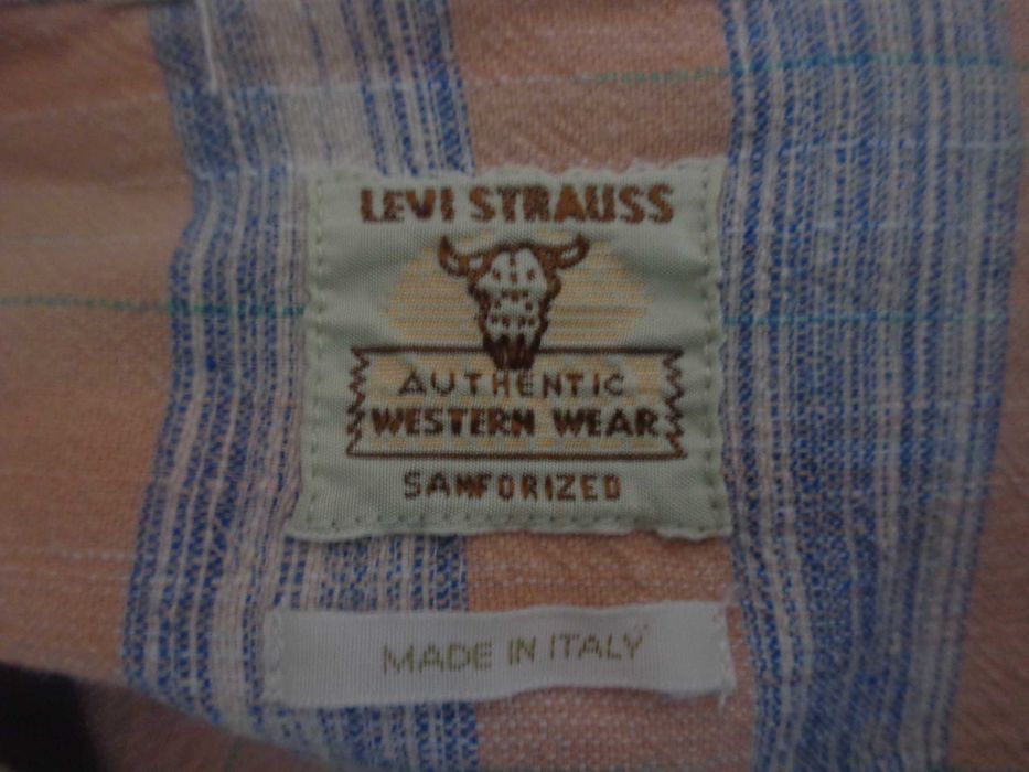 Camasa Levis SDtrauss samforized  western carouri marimea S