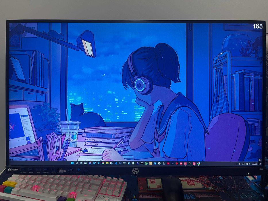 Монитор HP 27 дюйм QHD 165 ГЦ