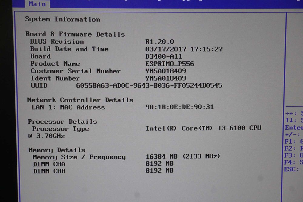 Fujitsu PC: i3-6100/ 16GB DDR4/ 256GB SSD/ вкл. ДДС/ 6 мес. гаранция!