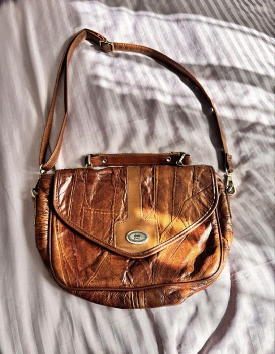 Geanta maro din piele