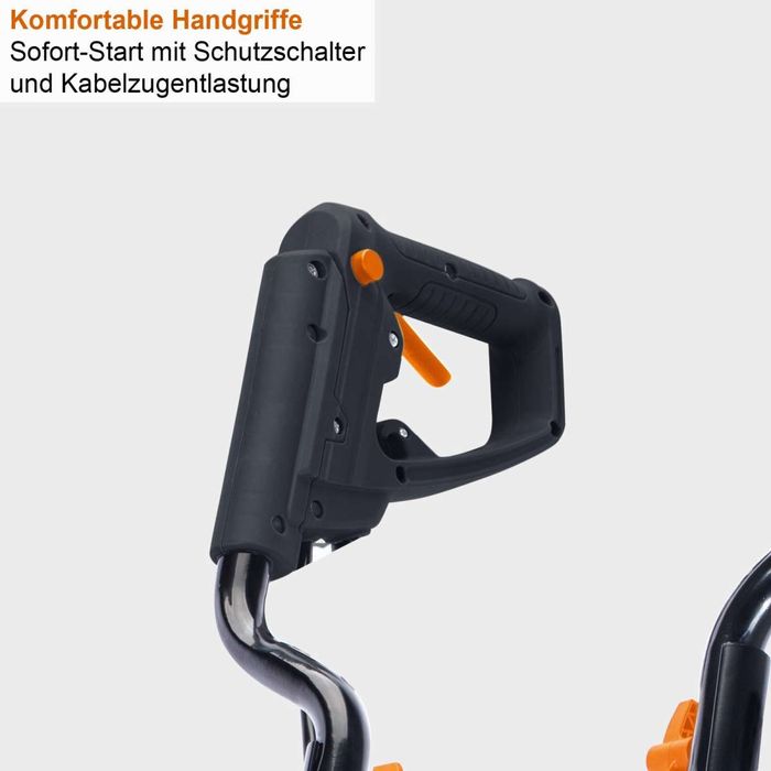 Motocultor electric IXES IX-EH38 | Lățime de lucru 360 mm Putere 1050w