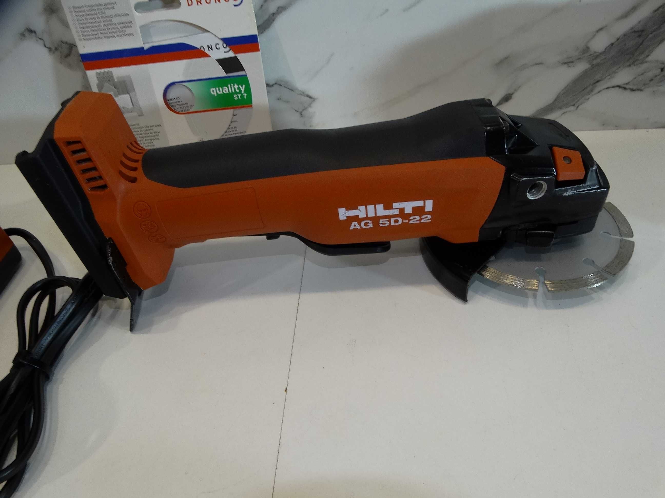 2024 - Hilti AG 5D - 22 / Nuron - Акумулаторен ъглошлайф