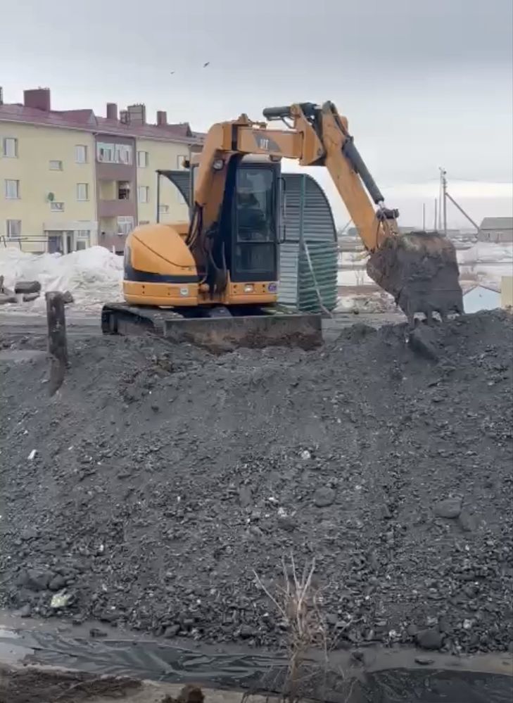 Мини экскаватор. Экскаватор