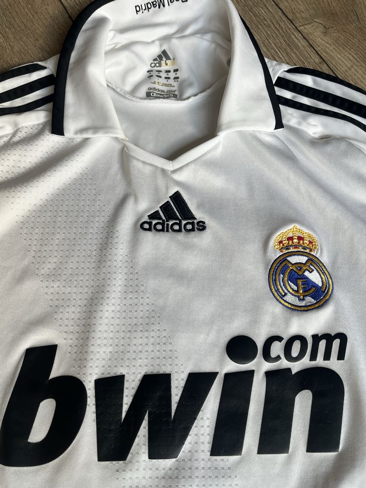 ADIDAS Real Madrid Home Shirt 2008/09 - Реал Мадрид / Оригинал