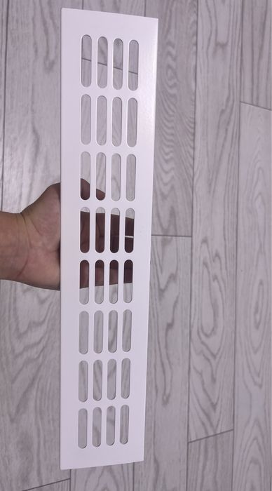 Grila de ventilatie aluminiu 400x80