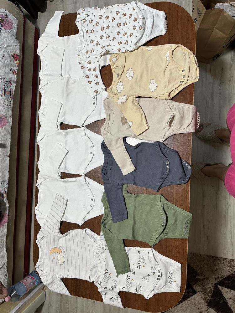 Lot haine bebe marime 56