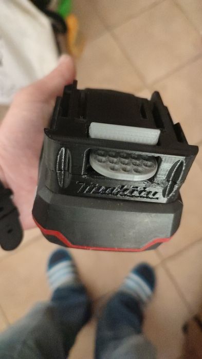 Suport/adaptor acumulator scule Parkside, Dewalt, Makita