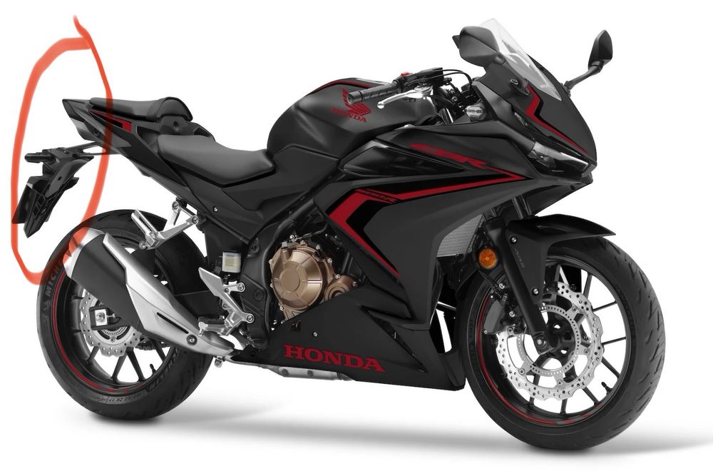 Стойка Номер Honda CBR 500R 2019