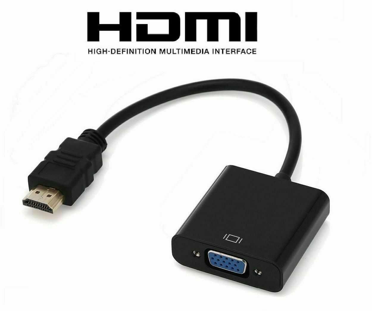 Преходник HDMI към VGA / конвертор - НОВ