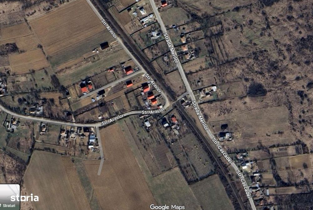 Teren 1000 mp intravilan Ciurea,asfalt,ingradit