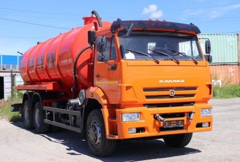 Откачка септиков и канализации Камаз