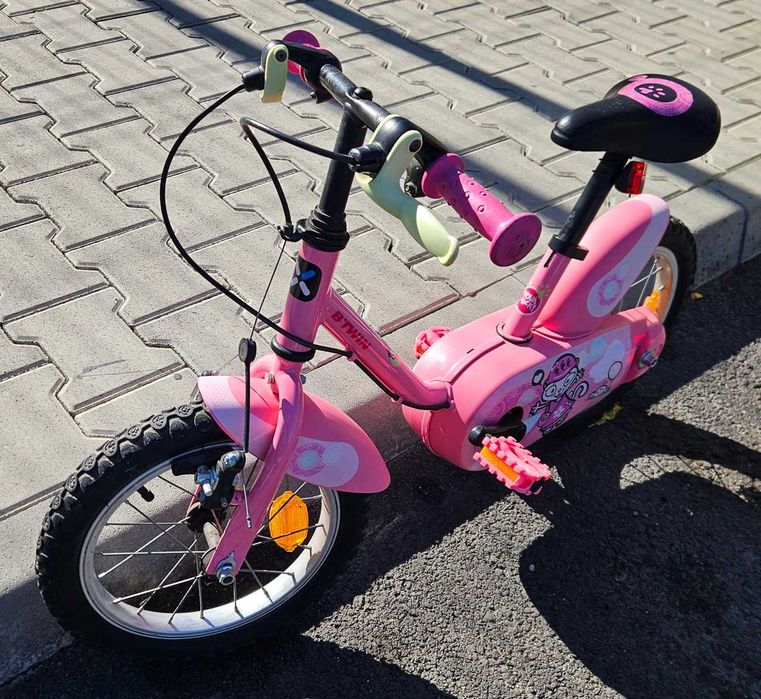 Bicicleta copii 3-5 ani BTWIN optional cu roti ajutatoare