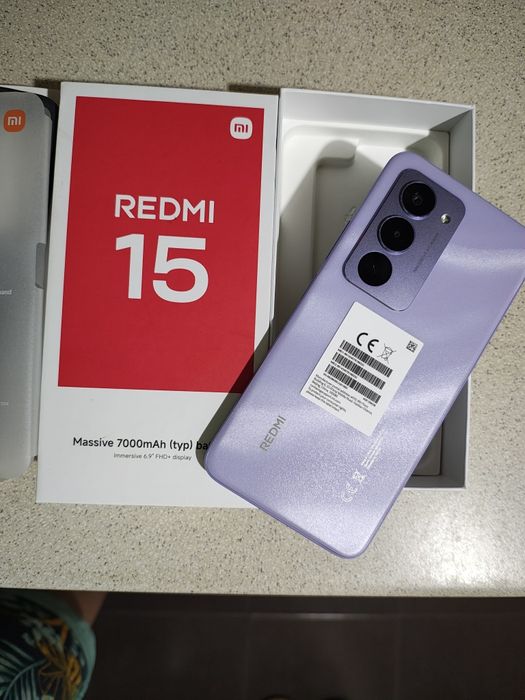 Redmi 15 8g RAM/256gb stocare. NOU!