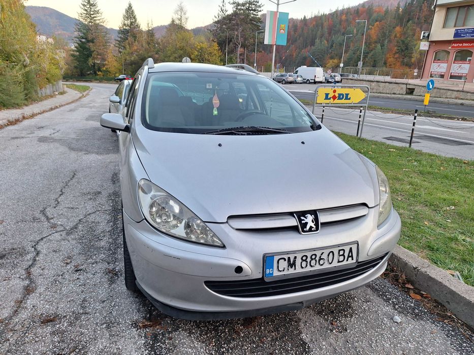 ПРОДАВАМ Пежо 307 sw 2.0/107 коня дизел